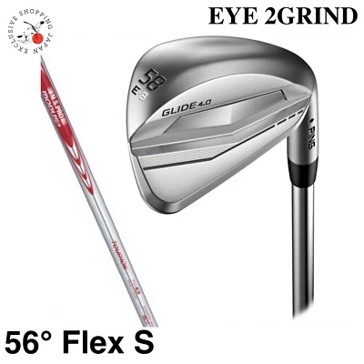 Ping Glide 4.0 EYE 2Grind Wedge Club 56° N.S.PRO Modus3 Tour115 Steel Shaft S  - Image 1 of 4