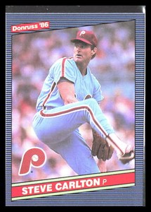 Steve Carlton 1986 Donruss #183     Philadelphia Phillies