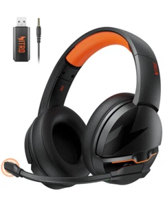 Wireless Gaming Headset | Non-Stop 100H Battery | Dynamic 50mm Drivers | Clear V - Picture 1 of 6