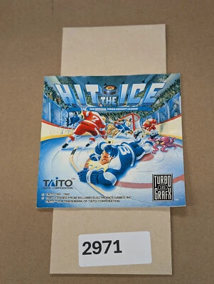 Hit the Ice - Turbo Grafx - Manual Only **NO GAME! - Image 1 of 2