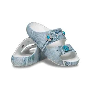 Crocs Classic Denim 2.0 Sandals Moonlight Slip On Slide (210377-1NK) Men's 8/W10 - Picture 1 of 7