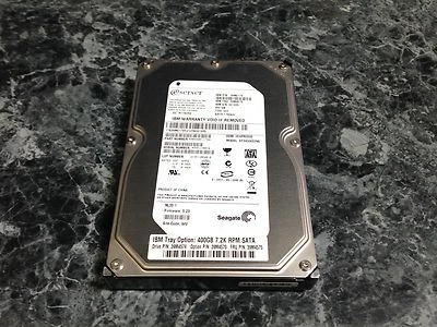 IBM 400GB 7200 RPM SATA HDD 39M0178 9BA385-176 - Image 1 of 3