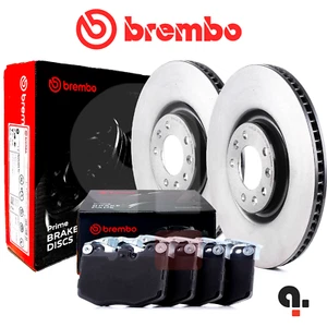 Brembo Front Brake Discs And Pads Kit For BMW X3 X4 X5 X6 X7 iX 5 Series - Picture 1 of 14
