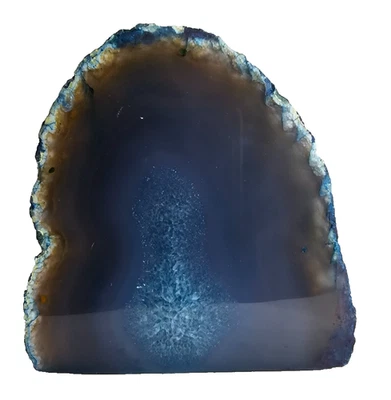ACHATGEODE AMETHYST  DRUSE KRISTALL EDELSTEIN ACHAT GEODE BERGKRISTALL QUARZ - Bild 1 von 3