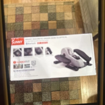 Sunny SMART Portable Magnetic Under Desk Elliptical Peddler Exerciser SF-E3872  - Image 1 of 3