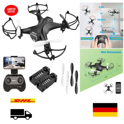 Mini Drohne mit HD Kamera | 20 Min Flugzeit | 360° Flip - Bild 1 von 4