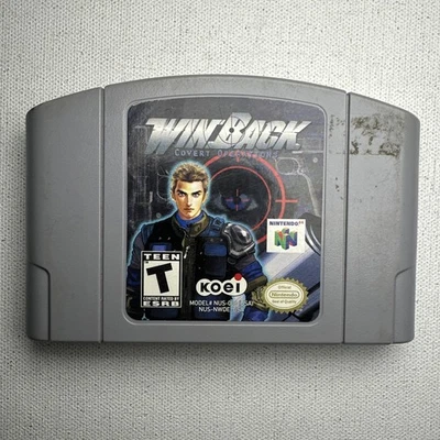 Winback Covert Operations (Nintendo 64 N64 1999) *AUTHENTIC CARTRIDGE* - Image 1 of 2