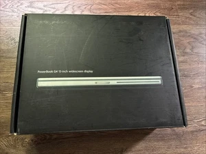 EMPTY BOX ONLY - Apple PowerBook G4 15" Inch - Y518 - Picture 1 of 6