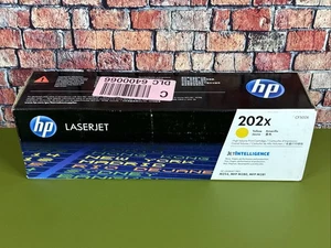 oem new sealed HP 202X High Volume Yellow LaserJet Toner Cartridge CF502X - Picture 1 of 6