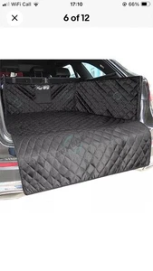 Premium Heavy Duty Quilted Car Boot Liner Trunk Pet Dog Protector - Picture 1 of 8