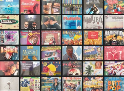 Riesen Musik CD - Sammlung Teil 2 - Alben per Auswahlsystem - Bild 1 von 2