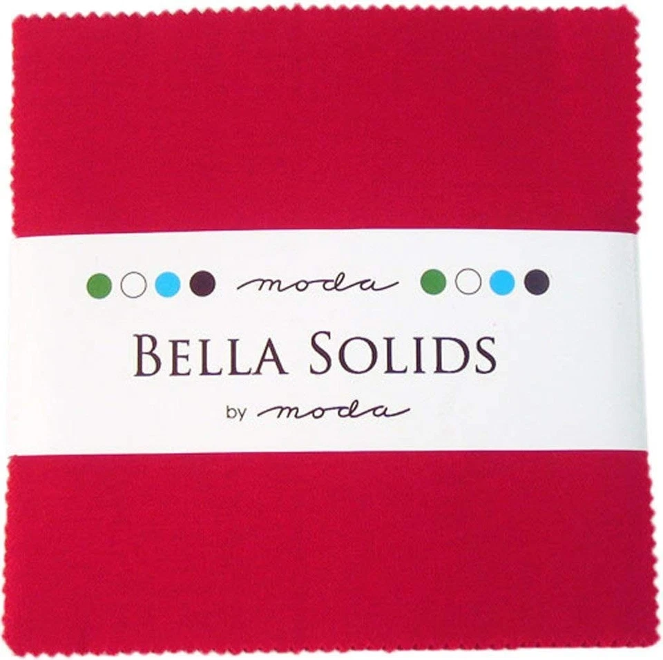 Moda Fabrics (9900PP-16) Bella Solids Pack Red 9900PP 16 Moda Precuts#1 - Image 1 of 1