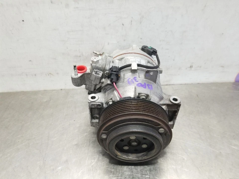 17 2017 INFINITI QX70 3.7L AC COMPRESSOR - Image 1 of 4