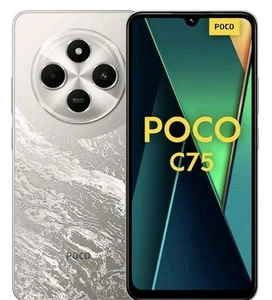 Poco C75 Gold 6GB RAM 128GB ROM,2.0GHz,5160mAh ,50MP AI dual camera,octa-core - Picture 1 of 7
