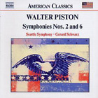 Walter Piston Symphonies Nos. 2 and 6 (Schwarz, Seattle So) (CD) Album