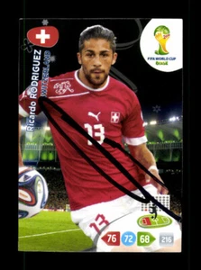 Ricardo Rodriguez Schweiz Panini Card WM 2014 Original Signiert +A 226125 - Picture 1 of 2