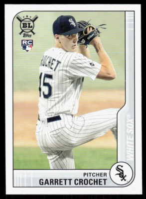 2021 Topps Big League 195  Garrett Crochet  Chicago White Sox - Image 1 of 2