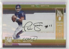 2006 Donruss Elite Passing the Torch Gold Signatures /99 Phil Simms #PT-8 Auto