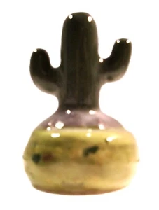 +++WESTERN / NATURE  M*140  -XX.XXX  Ceramic CACTUS PIE VENT - Bild 1 von 6