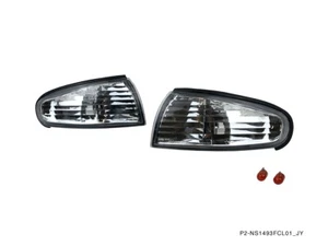 P2M Phase 2 Clear Front Side Corner Lights Lamps Silvia 240SX S14 Zenki 95-96 - Picture 1 of 3
