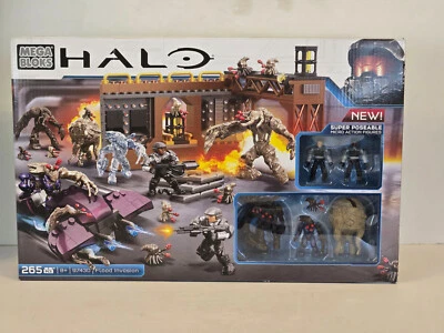 Halo MEGA BLOKS Flood Invasion 97430 BRAND NEW & SEALED Retired/Rare 2014 Set - Image 1 of 4