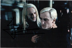 HARRY POTTER: JASON ISAACS 'LUCIUS MALFOY' SIGNED 6x4 ACTION PHOTO+COA - Picture 1 of 1