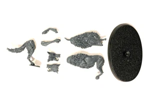 Soulblight Gravelords DIRE WOLF Wolves Age of Sigmar New With Base (C) - Picture 1 of 1