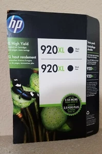 HP 920 XL Ink Black cartridge (1) / New / CN701BN / April 2018 - Picture 1 of 3