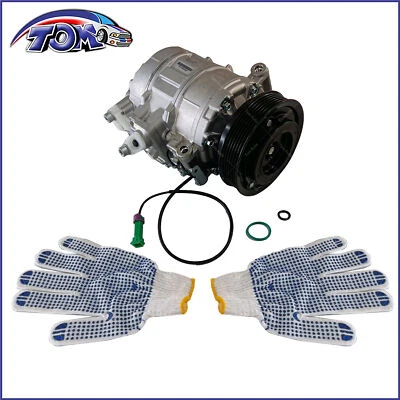 A/C AC Compressor For 1996-2005 Audi A4-A6-A8 S4 S6 S8 Porsche 911 Volkswagen - Image 1 of 4