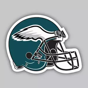 Pegatina/calcomanía de vinilo de los Philadelphia Eagles - fútbol americano profesional de la NFL - NFC este - casco - Imagen 1 de 2
