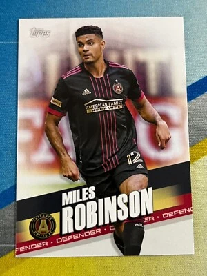 2022 Topps MLS Soccer MILES ROBINSON Atlanta United FC #54 - Image 1 of 2