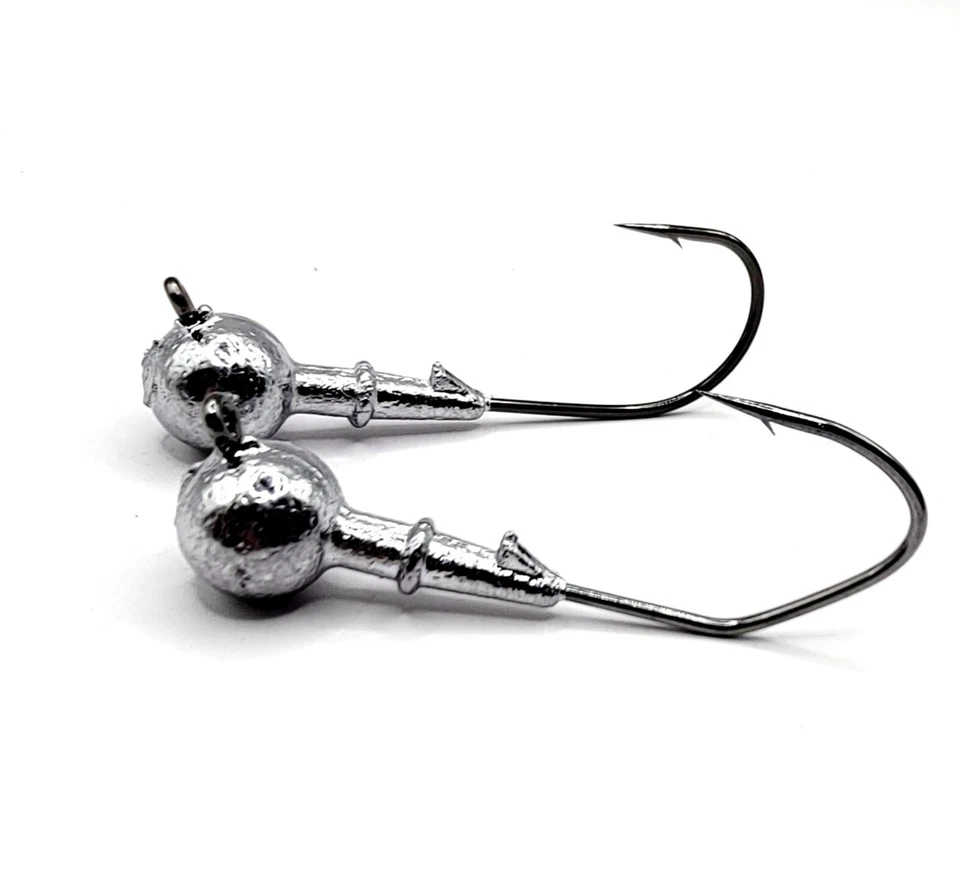 777 TACKLE Shake It Round Bass Fishing Jig UnPainted Victory V Loc Mustad Hook New