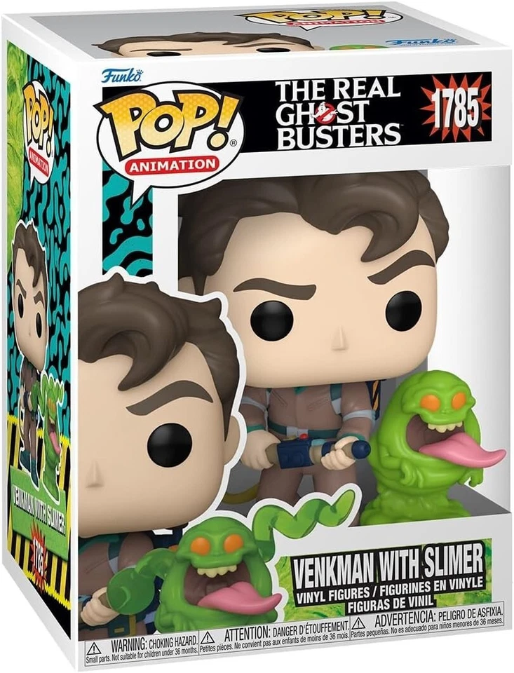 Funko Pop Real Ghostbusters - Peter Venkman con figura más delgada con protector Foto 1 de 1