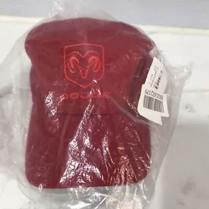 Cappello/Berretto Baseball Regolabile Dodge Ram Truck Rosso Nuovo - Ventilato - Foto 1 di 3