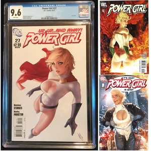 Power Girl comics U PICK 1 2 3-26 Hughes 6 March variant 27 Louw CGC 9.6 2009 DC - Picture 1 of 3