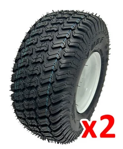 Set of 2; 15 x 6.00-6 Kenda K505 Turf Tire Go-Kart, Lawn Mower, Garden Tractor - Picture 1 of 2