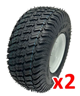 Juego de 2; 15 x 6.00-6 Kenda K505 neumático de césped Go-Kart, cortadora de césped, tractor de jardín Foto 1 de 2