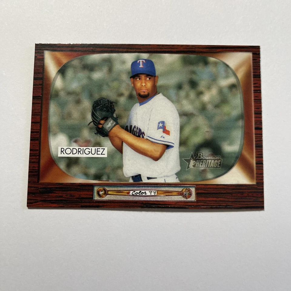 2004 Bowman Heritage Ricardo Rodriguez Texas Rangers Card #118 - Image 1 of 1