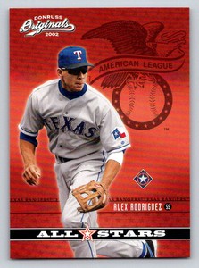 2002 Donruss Originals All-Stars #19 Alex Rodriguez
