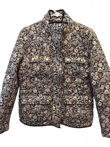 J.Crew Quilted Field Jacket in Liberty Garden Print - Picture 1 of 12