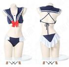 Japanese Lolita Anime Sexy Girl Sailor Moon Swimsuit Cosplay Party Dress