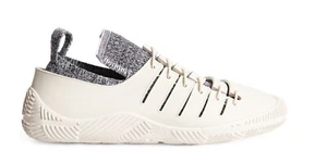 Bottega Veneta Tech Knit Rubber Climber Sneaker Shoes White EU 35 UK 2 BNWT - Picture 1 of 5