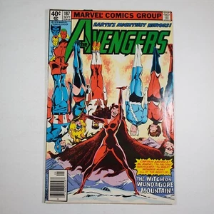 Marvel Comics The Avengers #187 Newsstand VF Key Issue Origin of the Darkhold - Picture 1 of 8