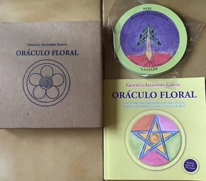 BACH FLOWERS FLORES ORACLE ORACULO FLORAL TAROT 39 CARDS DECK Spanish Language - Picture 1 of 5
