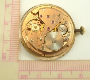 Movimiento Reloj Pulsera Benrus DN2F - Buen Equilibrio - Piezas Reparación - Imagen 1 de 3