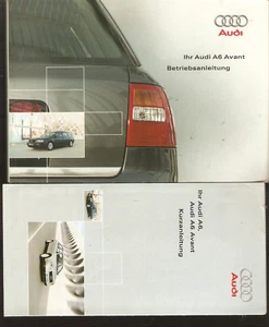 manual de instrucciones AUDI A6 Avant año 7/2002 + manual de inicio rápido - Imagen 1 de 1