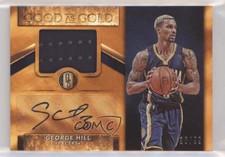 2015-16 Panini Gold Standard Good as Gold /99 George Hill #3 Auto