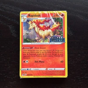 Pokemon Rapidash SWSH270 Build & Battle Silver Tempest Kit Deck Promo SEALED - Picture 1 of 3