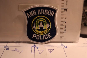 police patch  ANN ARBOR POLICE MICHIGAN  3 INCH - Picture 1 of 1