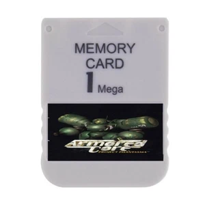 Tarjeta de memoria Armored Core Project Phantasma PS1 100% desbloqueada ahorros completos - Imagen 1 de 1
